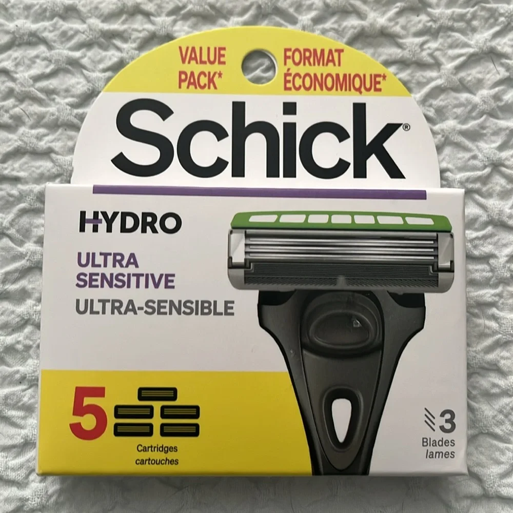 NWT Schick Hydro Ultra Sensitive Razor Blades